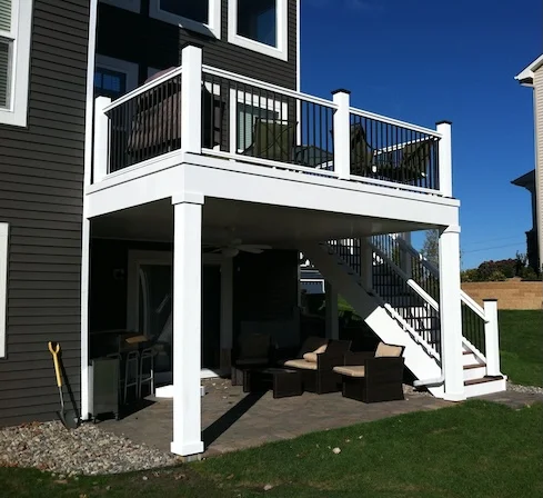 Deck construction project