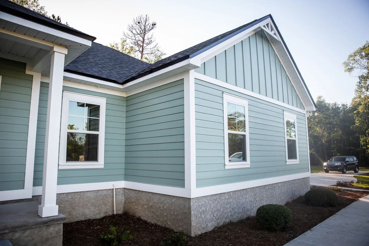 Siding replacement project