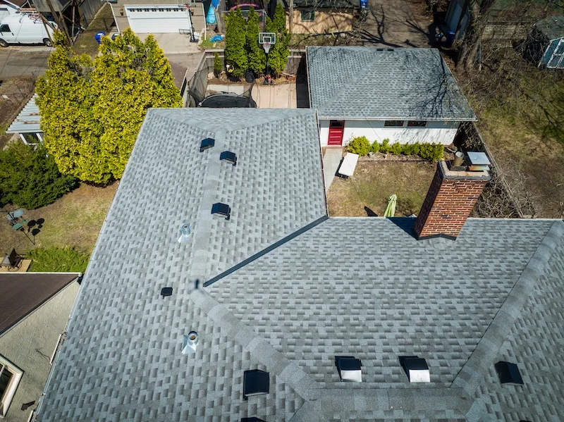 Storm damage repair project in Roseville
