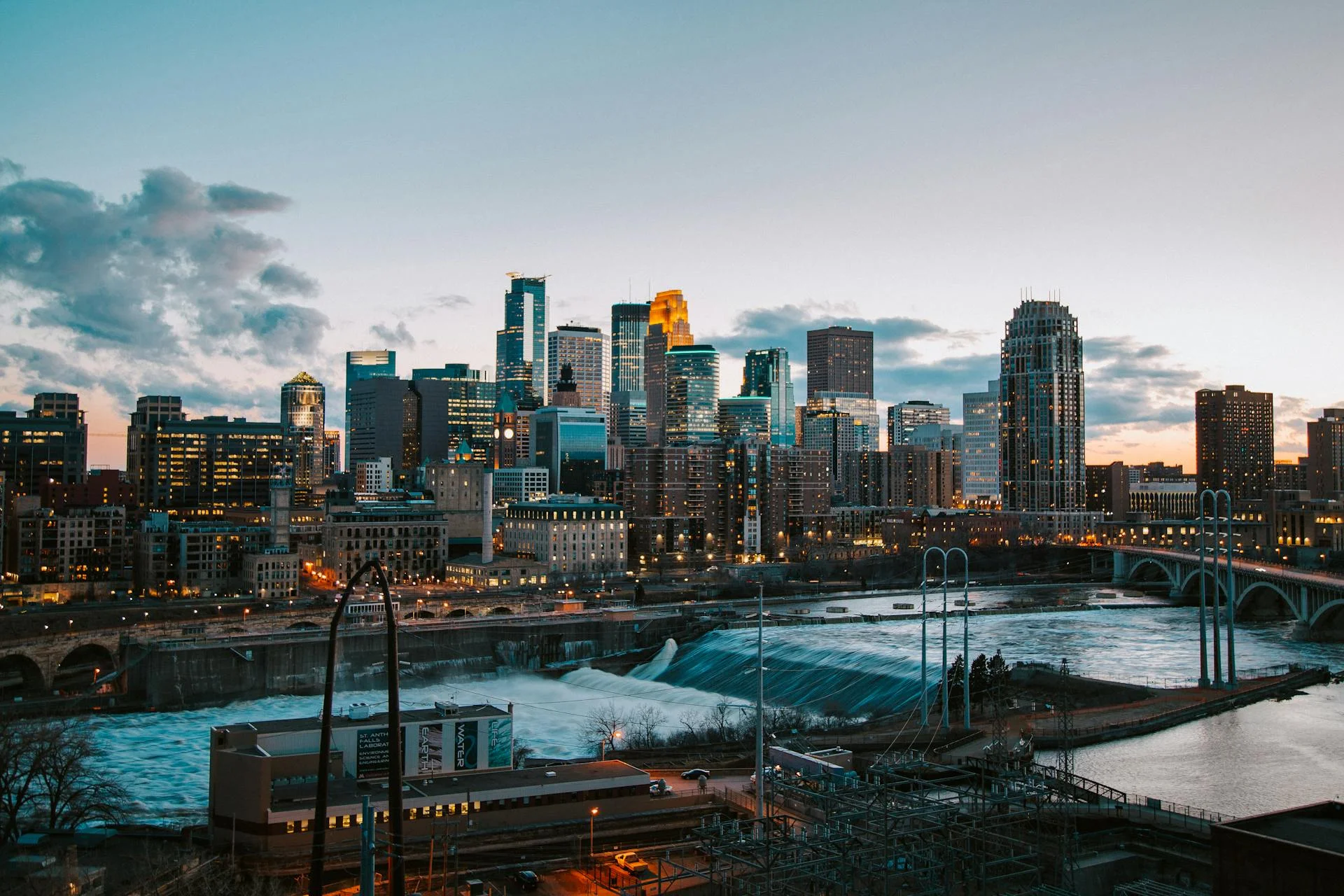 Twin Cities skyline